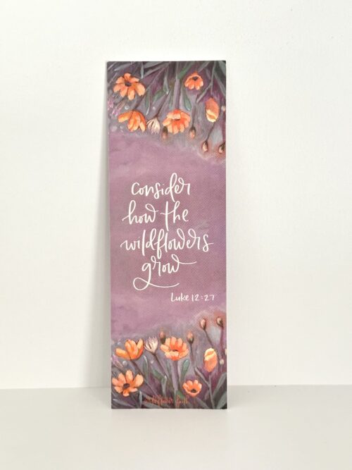 Bookmark: Wildflowers Grow