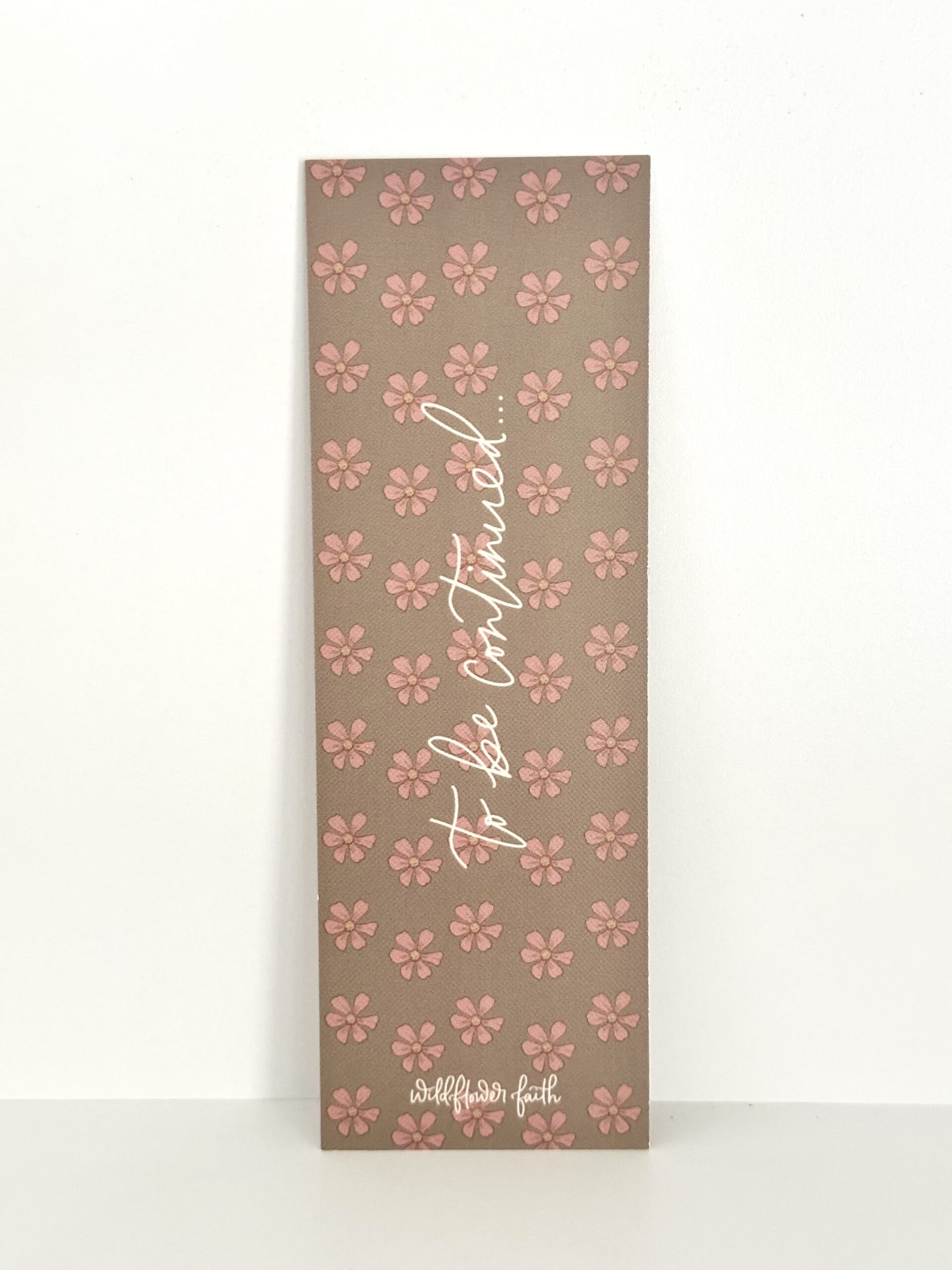 Bookmark: To be continued...