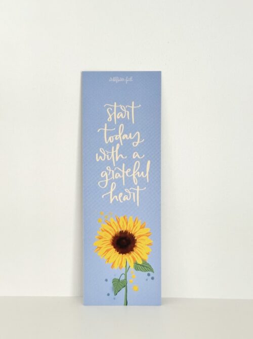 Bookmark: Grateful Heart