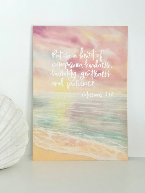 Colossians 3:12 Art Print