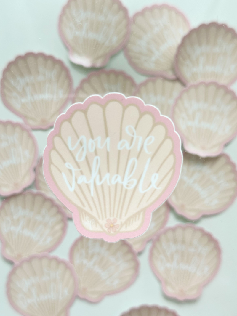 You are valuable sticker