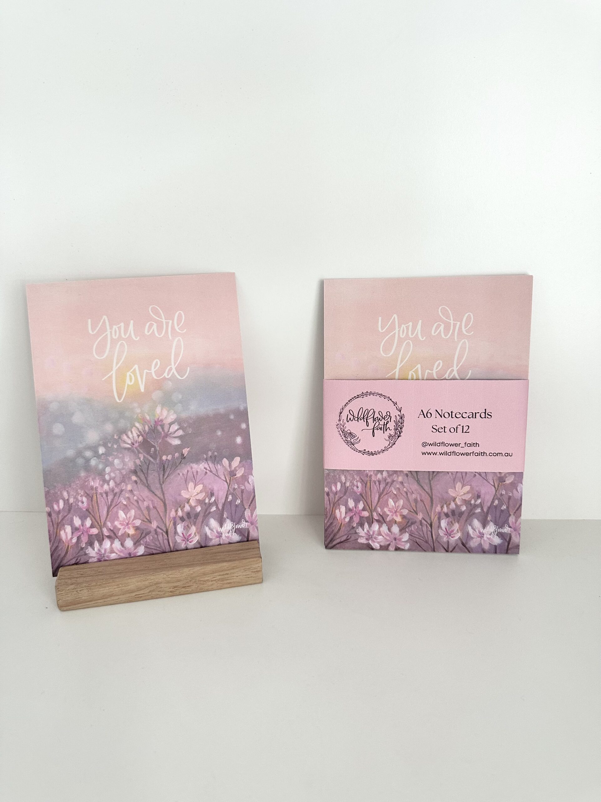 A6 Notecard Set You are Loved Front