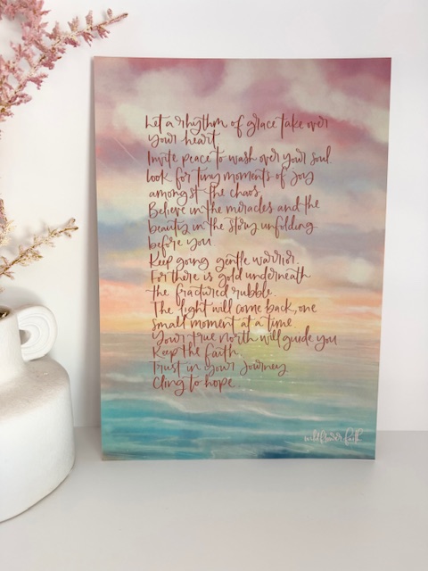 faith-based art print