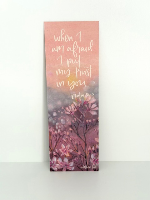 Wildflower Faith bookmark