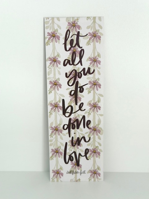 Wildflower Faith bookmark