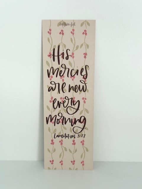 Wildflower Faith bookmark